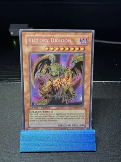 Yu-Gi-Oh Victory Dragon Secret Rare Limited Edition JUMP-EN011 MP - Image 2