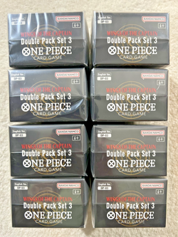ONE PIECE DOUBLE PACK WINGS OF THE CAPTAIN DP-03 LOT OF 8 *NEW SEALED* - Image 3