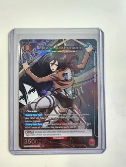 Union Arena, Attack on titan, bundle of 6 cards for sale - Image 2