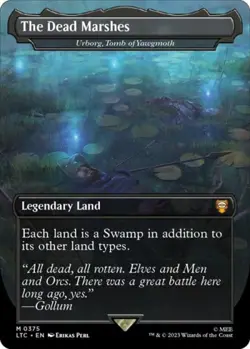 MTG English The Dead Marshes - Urborg, Tomb of Yawgmoth NM Foil - Image 1
