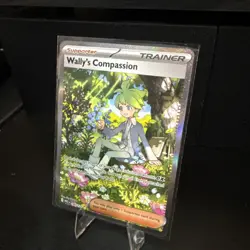 Wally's Compassion 186/132 Mega Evolution Special Illustration Rare Pokemon Card - Image 2