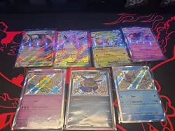 Pokemon Paldean Fates Card Lot - Image 1