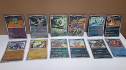 Pokemon Card 12 Card Lot! 2 Illustration Rares & 10 Masterball Reverse Holos! NM - Image 1