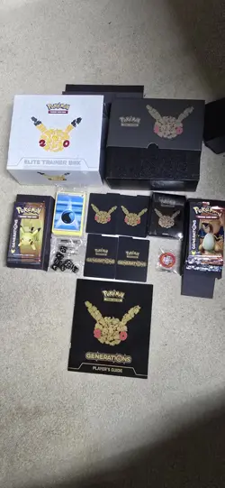 Pokemon 20th Anniversary Generations 2016 ETB Elite Trainer Box EXCLUDING CARDS - Image 1