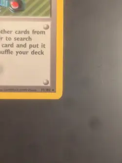 Computer Search 71/102 Rare Base Set Pokemon Card WOTC 1999 - Image 3