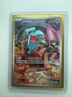 Team Rocket's Wobbuffet 203 Sv: Scarlet & Violet Promo Cards Holo - Image 1