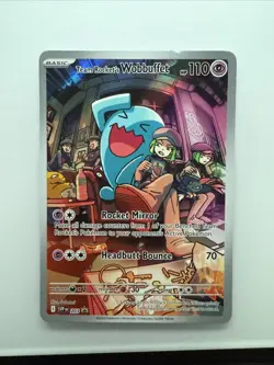 Team Rocket's Wobbuffet 203 Sv: Scarlet & Violet Promo Cards Holo - Image 3