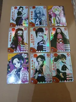 Demon Slayer Girls Cards Lot of 9. nezuko Shinobu Mitsuri Keimetsu no yaina - Image 2