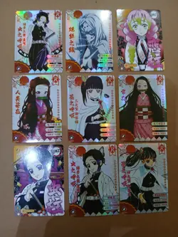 Demon Slayer Girls Cards Lot of 9. nezuko Shinobu Mitsuri Keimetsu no yaina - Image 3