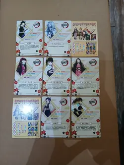 Demon Slayer Girls Cards Lot of 9. nezuko Shinobu Mitsuri Keimetsu no yaina - Image 4