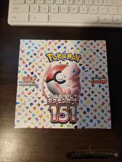 Pokemon TCG Japanese 151 Booster Box SEALED Pokemon Card US Seller with Shrink - Image 1