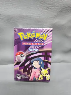 (Unopened) Pokemon Sabrina Theme Deck Trading Card Game - Image 1