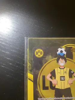 One Piece x BVB Borussia Dortmund Promo Card Monkey D. Luffy St13-003 - Sealed - Image 4