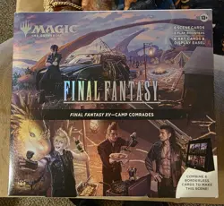 MTG Magic The Gather Final Fantasy XV Scene Box Camp Comrades Factory Sealed - Image 1