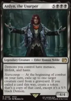 Ardyn, the Usurper Final Fantasy (FIN) 89 MTG Foil NM - Image 1