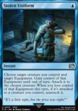 Stolen Uniform Final Fantasy (FIN) 75 MTG Foil NM - Image 1