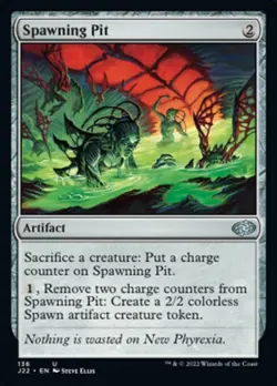 MTG Jumpstart 2022 U Spawning Pit #136 - Image 1