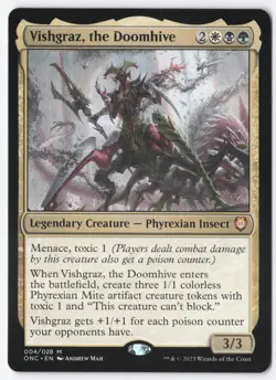 Vishgraz, the Doomhive M Commander: Phyrexia: All Will Be One 4 NM - Image 1