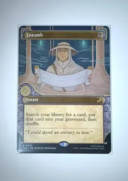 Entomb (Showcase) Avatar: The Last Airbender: Eternal-Legal (TLE) Regular NM MTG - Image 1