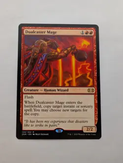 Dualcaster Mage - Double Masters - (124) - NM - Image 1