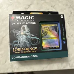 NEW AND SEALED MTG Lord of the Rings Elven Council Commander Deck- New & Sealed 195166205052 - Image 1