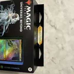 NEW AND SEALED MTG Lord of the Rings Elven Council Commander Deck- New & Sealed 195166205052 - Image 5