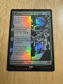 Jugan Defends the Temple (Showcase) Kamigawa: Neon Dynasty Foil - Image 1