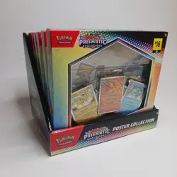 Pokemon TCG Scarlet & Violet Prismatic Evolution Poster Collection 6-Pack SV8.5 - Image 1