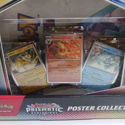 Pokemon TCG Scarlet & Violet Prismatic Evolution Poster Collection 6-Pack SV8.5 - Image 3