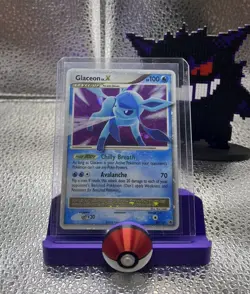 Pokemon TCG - Glaceon LV.X 98/100 Holo - Majestic Dawn - Moderately Played - ENG - Image 1