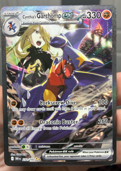 Cynthia’s Garchomp ex Special Illustration Rare 232/182 Destined Rivals Pokemon - Image 1