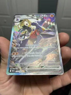 Cynthia’s Garchomp ex Special Illustration Rare 232/182 Destined Rivals Pokemon - Image 4
