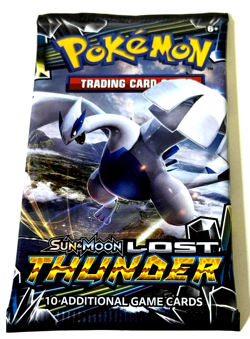 Pokemon Sun & Moon Lost Thunder Pack Rare Out of Print Factory Sealed Brand New - Image 1