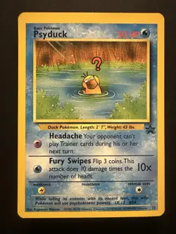 Psyduck WOTC Black Star Promo 20/53 Pokemon TCG ModeratelyPlayed - Image 1