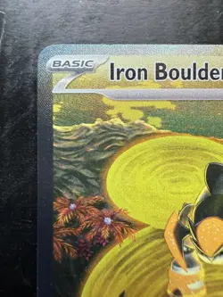 Pokemon Iron Boulder ex 207/162 Sv05: Temporal Forces Holo (NM) - Image 2