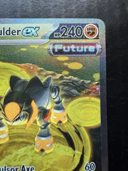 Pokemon Iron Boulder ex 207/162 Sv05: Temporal Forces Holo (NM) - Image 3