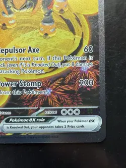 Pokemon Iron Boulder ex 207/162 Sv05: Temporal Forces Holo (NM) - Image 5