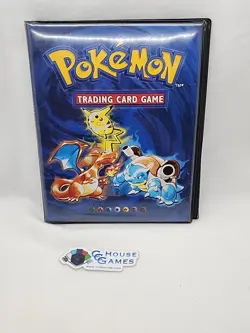 Pokemon TCG 4 Pocket Binder WOTC pikachu Charizard Blastoise Venusaur *CCGHouse* - Image 1