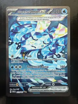 Pokemon Wellspring Mask Ogerpon ex 213/167 Twilight Masquerade Holo (NM) - Image 1