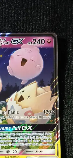 Togepi & Cleffa & Igglybuff GX SM - Cosmic Eclipse 143/236 NM Pokemon TCG - Image 3