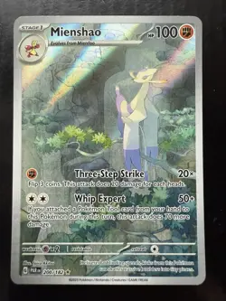 Pokemon Mienshao 200/182 Paradox Rift Illustration Rare (NM) - Image 1