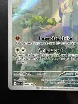 Pokemon Mienshao 200/182 Paradox Rift Illustration Rare (NM) - Image 4