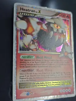 Pokemon TCG Heatran LV X Promo Holo Pokemon Promos DP31 Holo Promo Promo LP - Image 2
