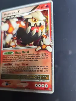 Pokemon TCG Heatran LV X Promo Holo Pokemon Promos DP31 Holo Promo Promo LP - Image 3