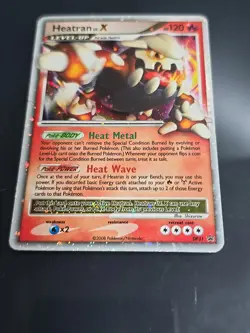 Pokemon TCG Heatran LV X Promo Holo Pokemon Promos DP31 Holo Promo Promo LP - Image 4
