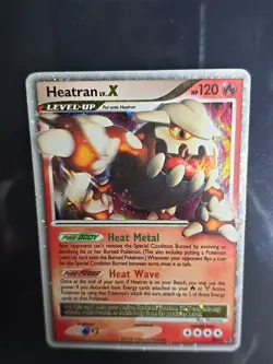 Pokemon TCG Heatran LV X Promo Holo Pokemon Promos DP31 Holo Promo Promo LP - Image 5