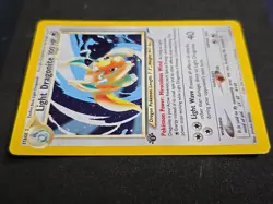 LIGHT DRAGONITE 2002 POKEMON NEO DESTINY 1ST EDITION RARE 14/105 NM - Image 4