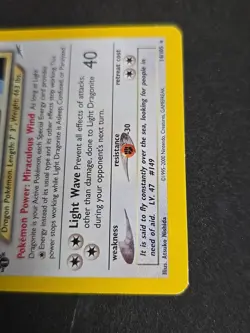 LIGHT DRAGONITE 2002 POKEMON NEO DESTINY 1ST EDITION RARE 14/105 NM - Image 5