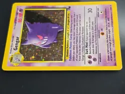 Pokemon TCG Gengar Fossil 5/62 Holo 1999-2000 Wizards Base Set Holo LP - Image 5