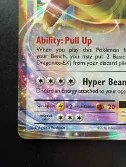 Pokemon Dragonite EX 72/108 Holo Ultra Rare XY Evolutions (NM) - Image 4